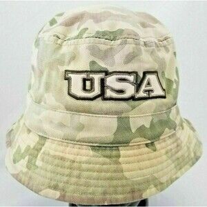 Sonoma Life+Style USA camouflage Floppy Boonie Bucket Hat One Size Cotton